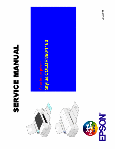 Epson Stylus Color 860 Epson Stylus Color 860 Service Manual
Circuit Diagram (Schematics)